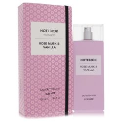 Notebook Rose Musk & Vanilla Perfume By Selectiva SPA Eau De Toilette Spray