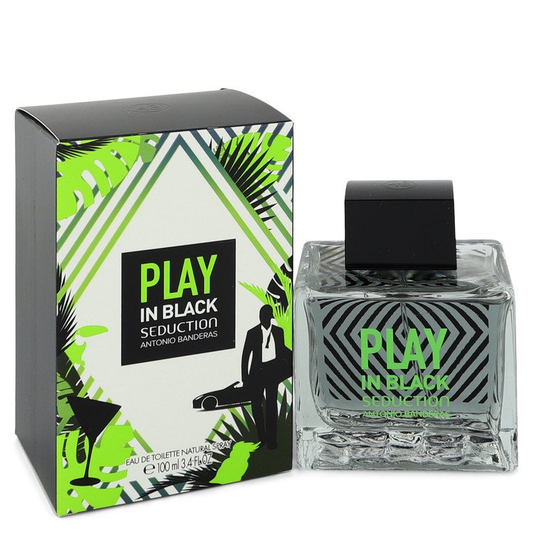 Play In Black Seduction Cologne By Antonio Banderas Eau De Toilette Spray Play In Black Seduction Cologne By Antonio Banderas Eau De Toilette Spray
