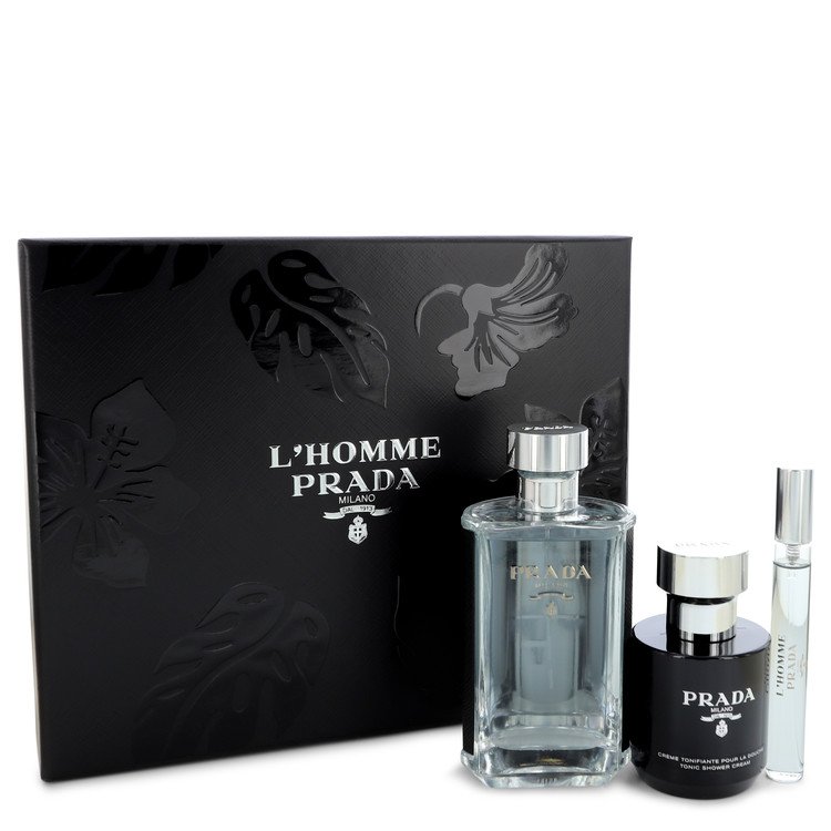 Prada L'homme Cologne By Prada Gift Set Prada L'homme Cologne By Prada Gift Set