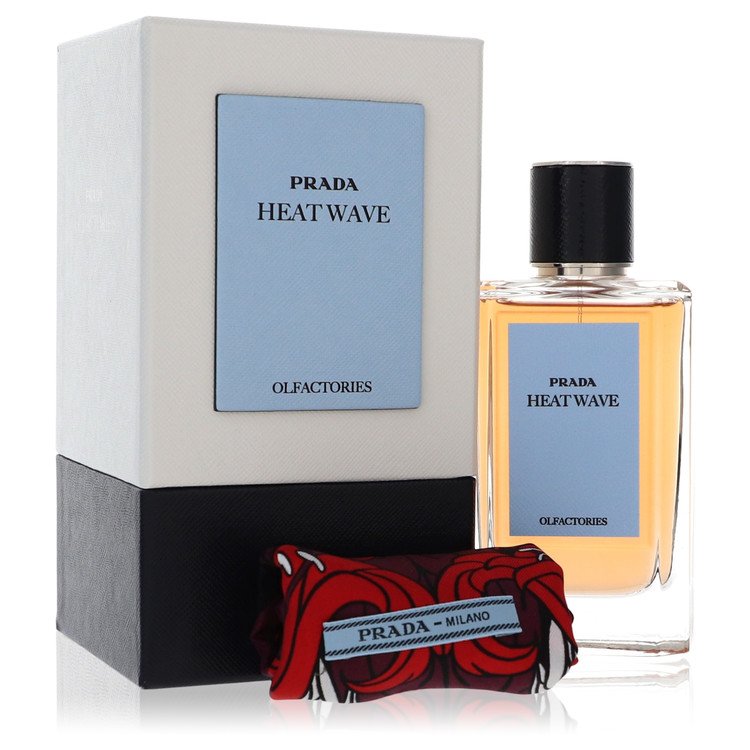 Prada Olfactories Heat Wave Cologne By Prada Eau De Parfum Spray with Gift Pouch (Unisex) Prada Olfactories Heat Wave Cologne By Prada Eau De Parfum Spray with Gift Pouch (Unisex)