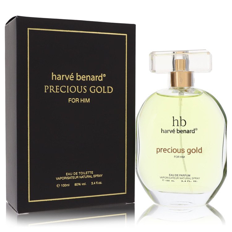 Precious Gold Cologne By Harve Benard Eau De Toilette Spray Precious Gold Cologne By Harve Benard Eau De Toilette Spray