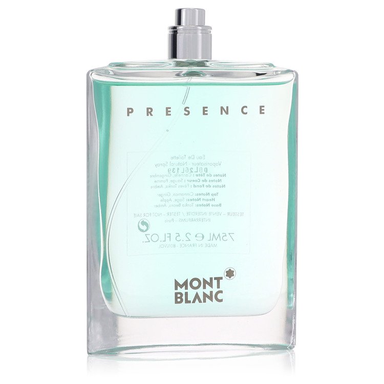 Presence Cologne By Mont Blanc Eau De Toilette Spray (Tester) Presence Cologne By Mont Blanc Eau De Toilette Spray (Tester)