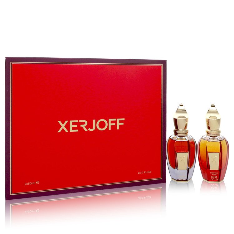 Shooting Stars Amber Gold & Rose Gold Perfume By Xerjoff Gift Set Shooting Stars Amber Gold & Rose Gold Perfume By Xerjoff Gift Set