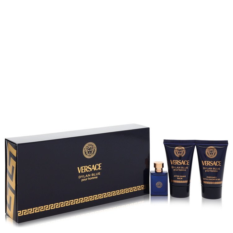 Versace Pour Homme Dylan Blue Cologne By Versace Gift Set Versace Pour Homme Dylan Blue Cologne By Versace Gift Set